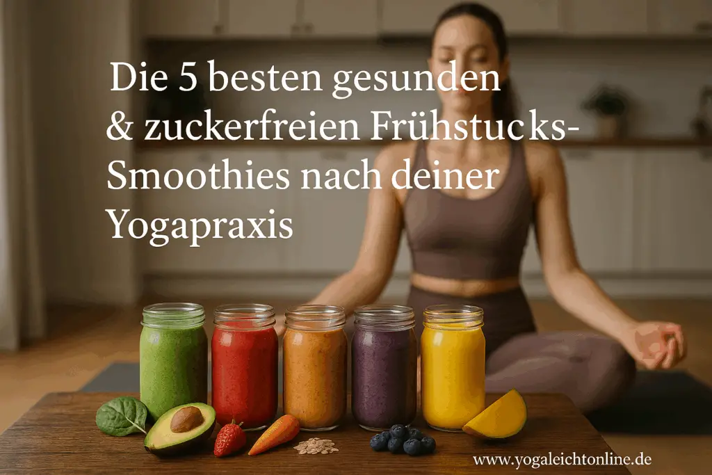 Die 5 besten Smoothie-Rezepte für dein Frühstück nach dem Yoga
