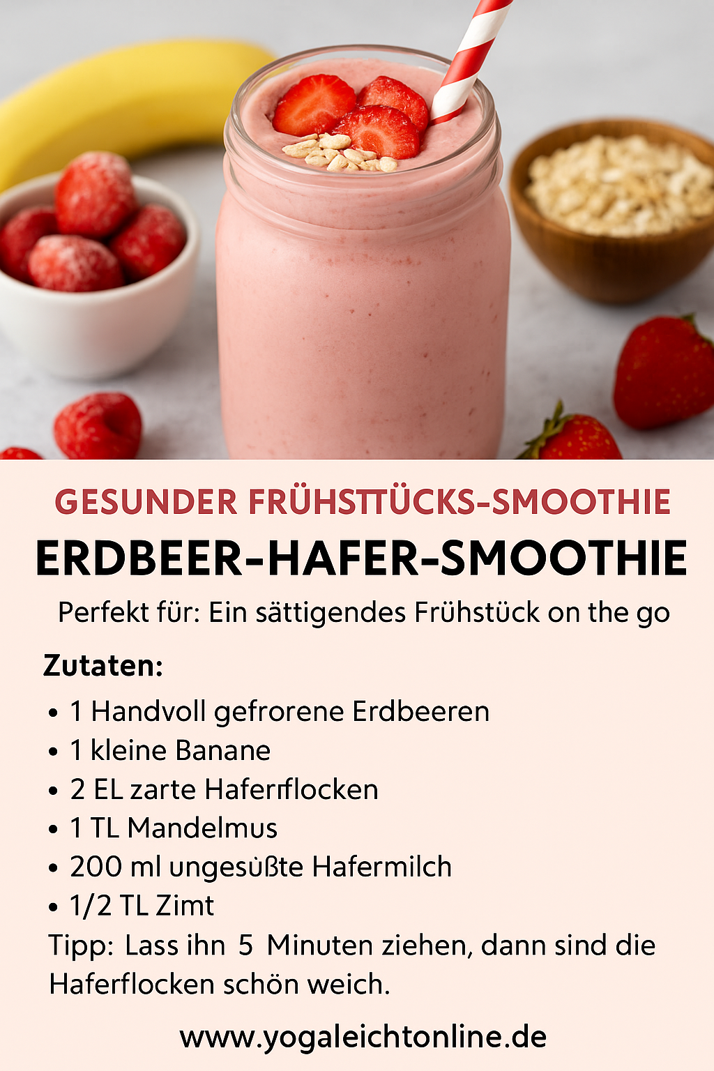 Die 5 besten Smoothie-Rezepte für dein Frühstück nach dem Yoga